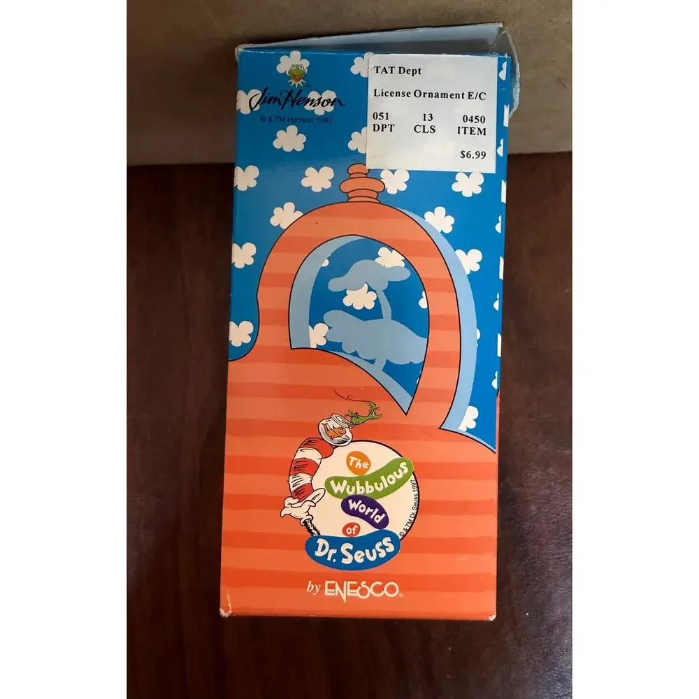 Enesco The Wubbulous World Of Dr. Seuss Collectible Ornament Set In Box LN